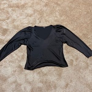 Elegant Black Women's Top